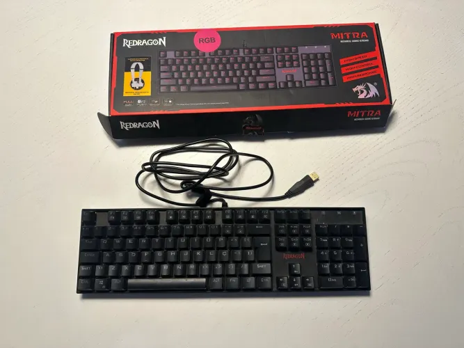 Teclado RGB Redragon mitra 