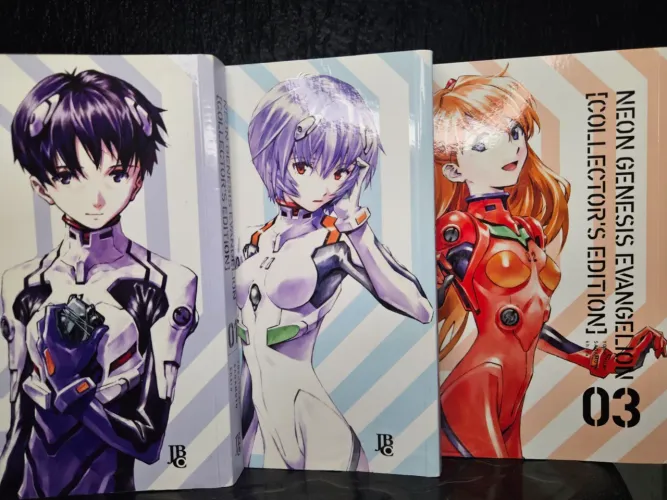 Coleção Mangá Evagelion Collector's Edition - NOVO