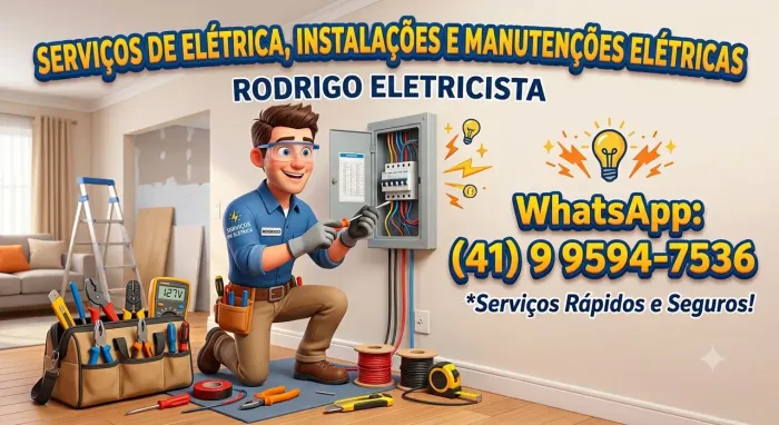 Eletricista residêncial a . Disposição