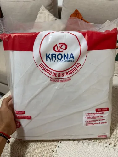 Quadro de distribuição 24 disjuntores krona