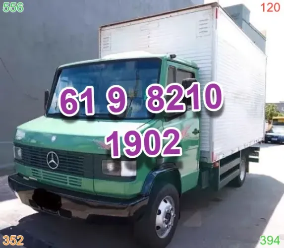 Frete em caminhão baú, agilidade e qualidade em Riacho Fundo I e Ceilândia!