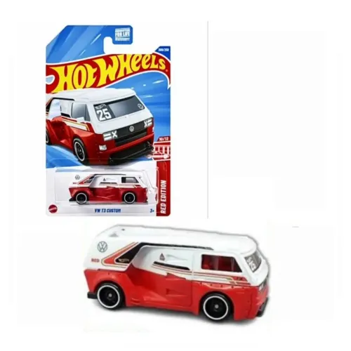 Hotwheels Volkswagen T3 (red edition)