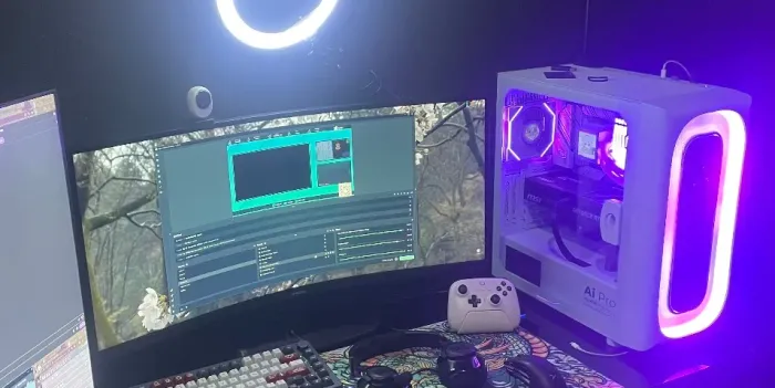 Pc Gamer + Samsung odyssey G5 34p 165hz Ultrawide + Desempenho bruto  