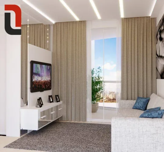 Costa Ecoville - Apto 46m² 1 quarto, sacada gourmet e 1 vaga no Ecoville