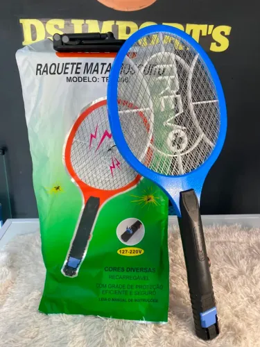 Raquete mata mosquito 
