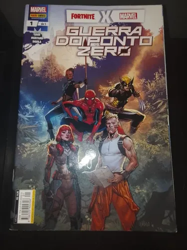 Fortnite x Marvel, guerra do ponto zero vol. 1