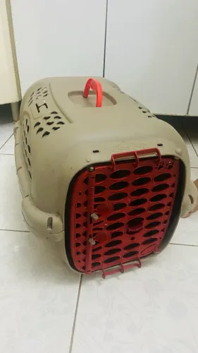 Caixa transportadora pet pequeno a médio 