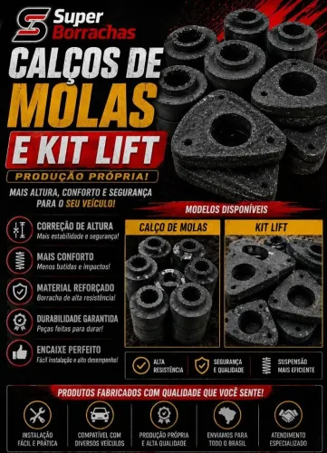 Calços de mola