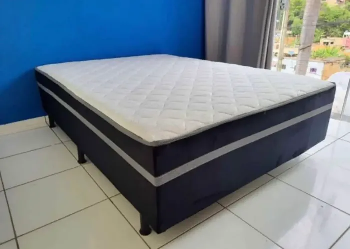 Cama box casal