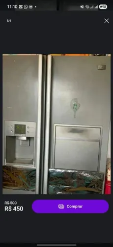 Vendo geladeira quebrada
