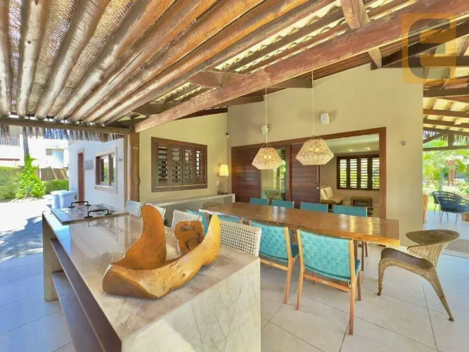 Casa em condomínio porteira fechada com 4 suítes à venda por R$ 2.800.000 - Fleicheiras