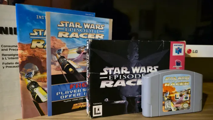 Star Wars Racer N64 (CAIXA E MANUAIS)