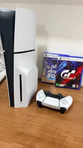 PlayStation 5 Slim Disco 1 TB - Não aceito trocas