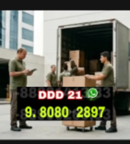 Frete e fretes para transporte de móveis
