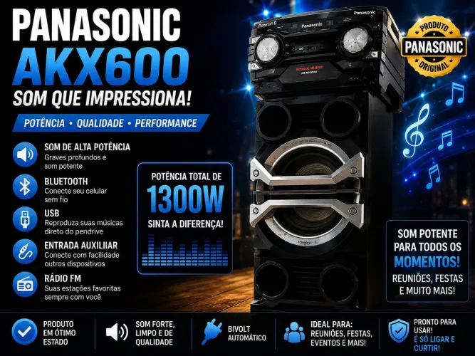 SOM PANASONIC 1300W BARATO