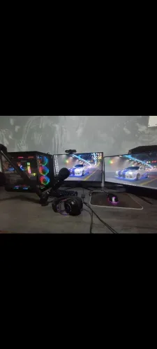 ? SETUP GAMER COMPLETO ? RTX 4060 + 32GB RAM + 2 MONITORES ?