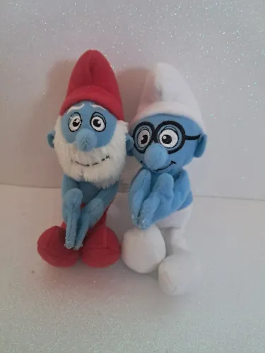 Lote 2 Smurfs colecionáveis ano 2011
