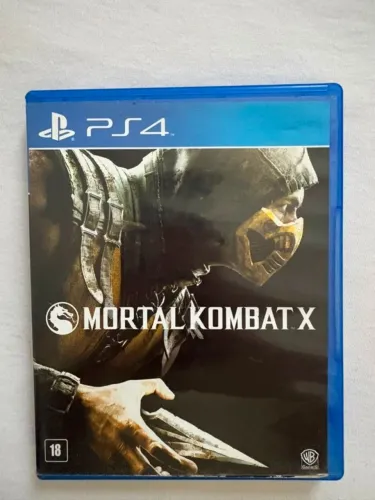 Jogo Mortal Kombat X (2015) Mídia Física - Playstation 4