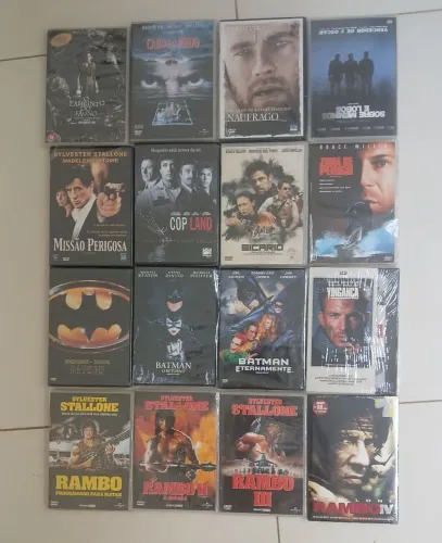 Novo LOTE DE DVDs