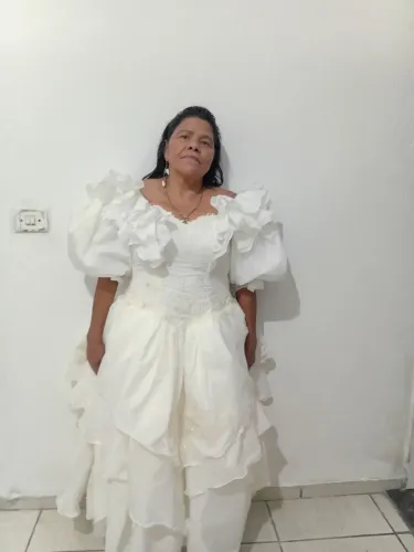 Vestido de noiva.