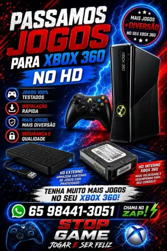 JOGOS XBOX 360 HD 