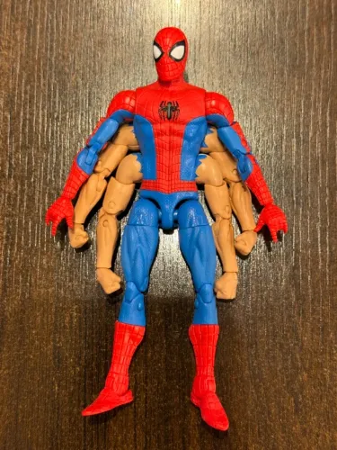 MARVEL LEGENDS SPIDER MAN SIX ARMS WAVE KINGPIN 