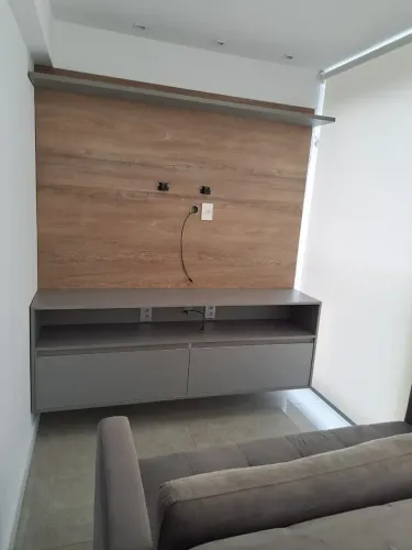 Studio de 37m2 com 1 quarto e 1 vaga de garagem para locação no Campo Belo/SP