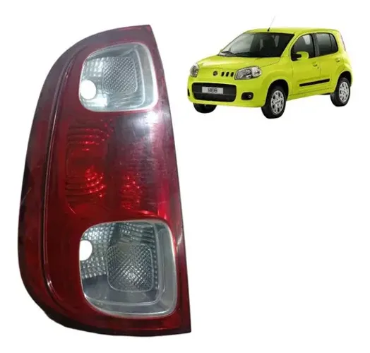 Lanterna Traseira Fiat Uno Vivace L. Esquerdo 2010 A 2016 Branca