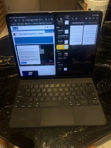 iPad Pro 12,9 M2 128GB + Magic Keyboard Apple - Impecável