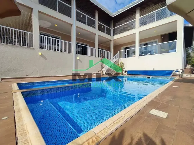 Casa de campo 500m² em Atibaia | 6 suítes c/ ar  | Piscina climatizada  | Condomínio ecoló