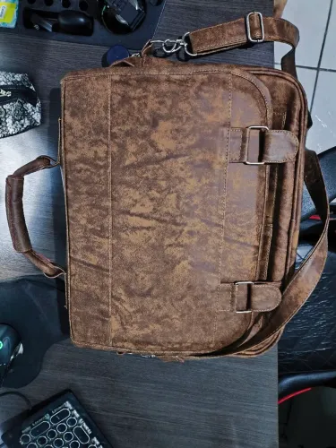 Bolsa Carteiro de Couro Legítimo