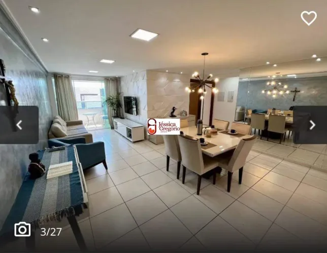 Apartamento 03 Quartos | Bessa | 86,20m² | Nascente/Sul