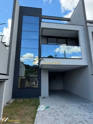 SOBRADO EM PINHAIS! 03 QUARTOS, SUÍTE, ÁREA GOURMET, SACADA!!!