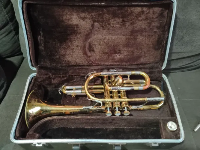 Trompete Cornet Buescher Aristocrat Americano Sib