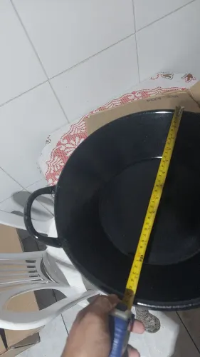 Tacho Esmaltado de Ferro 37 cm
