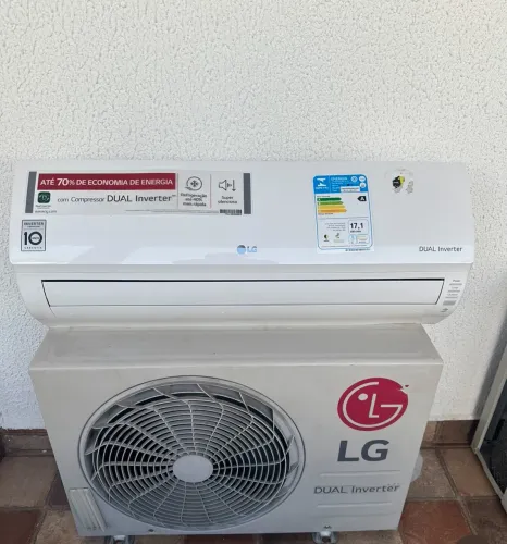 Ar condicionado LG Dual inverter 9mil btus