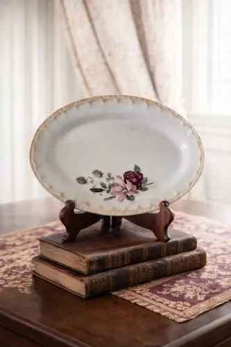 Travessa de porcelana