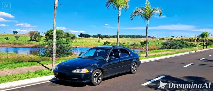 Honda Civic Sedan EX/ EXS Aut. 4P/ Del-sol 2P 1993