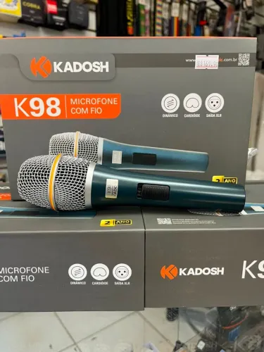Microfone com Fio Kadosh K98
