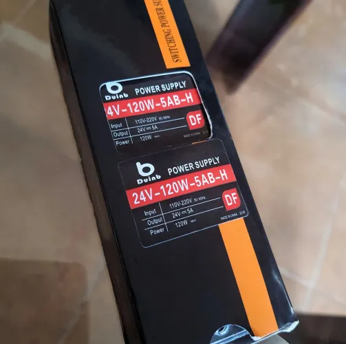 Fonte Colmeia Slim 24V 5A 120W Bivolt - Para Fita LED, CFTV e Projetos