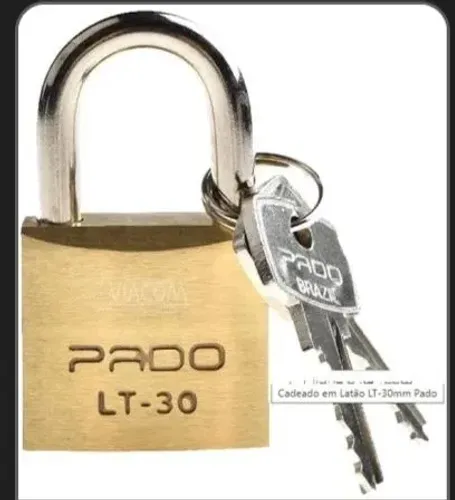Cadeado Pado 30mm com 2 chaves