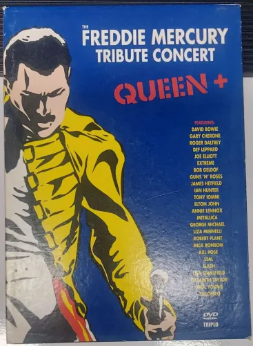 Dvd Queen - The Freddie Mercury Tribute Concert (Triplo)