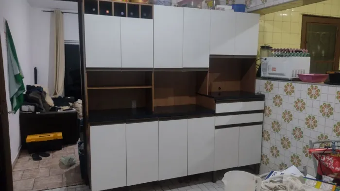 Armário de com cozinha