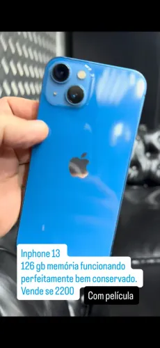 Inphone 13 bem conservado 