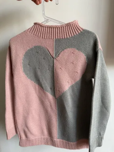 Blusa de lã infantil