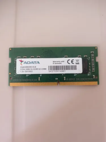 Memória DDR4 8Gb Adata 2666Mhz (notebook)
