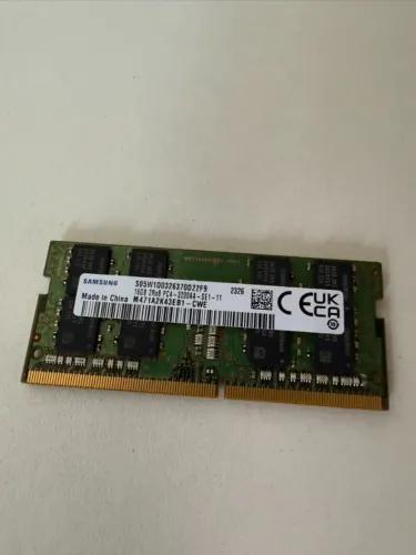 Memória Ram DDR4 Notebook 16Gb Samsung PC4 - 3200 M471a2k43db1-cwe Dell Lenovo HP Acer