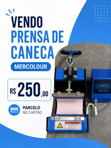 Prensa de caneca para sublimação 