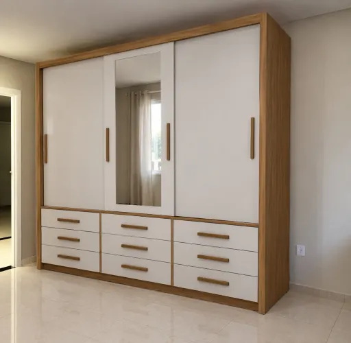 GUARDA ROUPA ANJOS 9 GAVETAS
