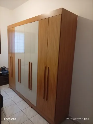Guarda Roupa Casal 8 Portas Novo Entrega Grátis 